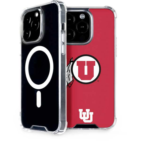 University of Utah Logo iPhone 15 Pro MagSafe Case